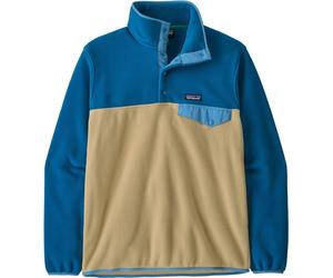 Patagonia - Felpa calda e comoda con collo alto e bottoni a pressione - M's LW Synch Snap-T P/O Nautilus Tan per Uomo in Nylon - Taglia L - Beige