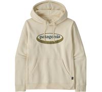 Patagonia - Felpa con cappuccio - M's '95 Oval Logo Uprisal Hoody Birch White per Uomo in Cotone - Taglia L - Beige