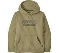 Patagonia - Felpa con cappuccio - M's P-6 Logo Uprisal Hoody P-6 Outline Gumtree Green per Uomo in Cotone - Taglia L - Verde