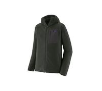 Patagonia Felpa con cappuccio R1 Air Full-Zip da uomo (Old Growth Green) S