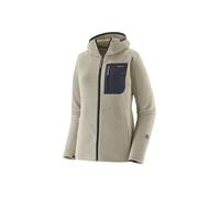 Patagonia Felpa con cappuccio R1 Air Full-Zip Donna (lana bianca) M