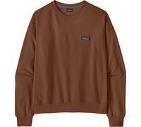 Patagonia - Felpa in cotone - W's Daily Crew Berm Brown per Donne in Cotone - Taglia M - Marrone