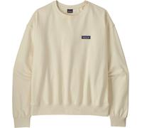 Patagonia - Felpa in cotone - W's Daily Crew Wool White per Donne in Cotone - Taglia XS - Beige