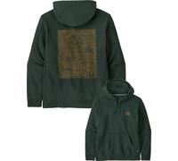 Patagonia - Felpa riciclata - Strataspire Uprisal Hoody Old Growth Green per Uomo - Taglia M - Verde