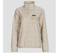 Patagonia Felpa W'S LW SYNCH SNAP-T P/O in Beige EU M