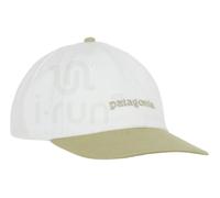Cappello Patagonia Fitz Roy Icon Trad Cap (Text Logo: Birch White w/Gumtree Green) Unisex Taille unique
