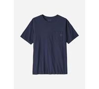 Patagonia Fitz Roy Massif Pocket M - T-shirt - Uomo - Blu S