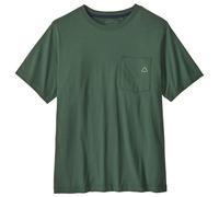 Patagonia - Fitz Roy Massif Pocket Tee - T-shirt M olivia
