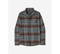 PATAGONIA M's Fjord Flannel Shirt - Uomo - Blu / Marrone - Taglia S- modello 2027