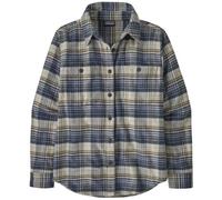 Patagonia Fjord Flannel W - camicia a maniche lunghe - donna Green/Blue L