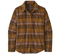 Patagonia Fjord Flannel W - camicia a maniche lunghe - donna M Brown woman Fair Trade Certified,Cotone Organico/Biologico