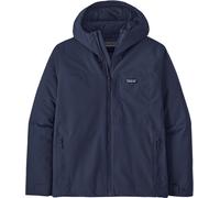 Patagonia - Giacca con cappuccio, isolante e impermeabile - M's Windshadow Jkt New Navy per Uomo - Taglia L - Blu navy