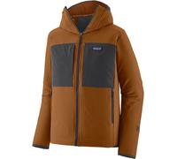 Patagonia - Giacca con cappuccio stretch e resistente - M's R2 TechFace Hoody Deer Brown per Uomo in Pelle - Taglia L - Marrone