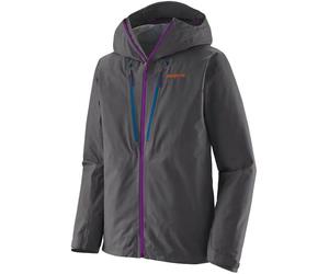 Patagonia - Giacca da alpinismo in GORE-TEX ePE - M's Triolet Jkt Forge Grey w/P6 Blue per Uomo in Pelle - Taglia M - Grigio