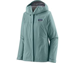 Patagonia - Giacca da escursionismo impermeabile e antivento - W's Torrentshell 3L Rain Jkt Blue Sage per Donne in Nylon - Taglia XS