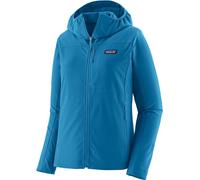 Patagonia - Giacca da escursionismo stretch - W's R1 CrossStrata Hoody Aquatic Blue in Softshell - Taglia XS
