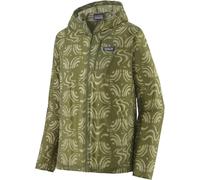 Patagonia - Giacca da escursionismo ultraleggera - M's Houdini Jkt Sand Waves Caper Green per Uomo in Nylon - Taglia L - Kaki