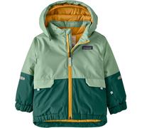 Patagonia - Giacca da sci con cappuccio rimovibile - Baby Snow Pile Jkt Ellwood Green - Taglia Bambino 4a - Verde