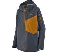 Patagonia - Giacca da scialpinismo - M's Snowdrifter Jkt Smolder Blue w/Raptor Brown per Uomo - Taglia L - Blu navy