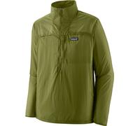 Patagonia - Giacca da trekking ultraleggera - M's Houdini Stash 1/2 Zip P/O Caper Green per Uomo in Nylon - Taglia M - Verde