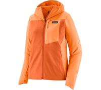 Patagonia - Giacca da trekking - W's R1 CrossStrata Hoody Rock Melon per Donne in Pelle - Taglia 112-118 - Arancione