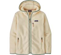 Patagonia - Giacca in Polartec® - W's Retro Pile Hoody Natural w/Ellwood Green per Donne - Taglia XS - Beige