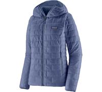 Patagonia - Giacca leggera in PrimaLoft® - W's Nano Puff Hoody Current Blue per Donne in Pelle - Taglia S