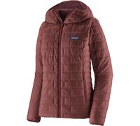 Patagonia - Giacca leggera in PrimaLoft® - W's Nano Puff Hoody Dark Ruby per Donne in Pelle - Taglia M - rosso
