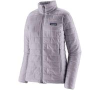Patagonia - Giacca leggera in PrimaLoft® - W's Nano Puff Jkt Permafrost Purple per Donne in Pelle - Taglia S - Grigio