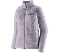 Patagonia - Giacca leggera in PrimaLoft® - W's Nano Puff Jkt Permafrost Purple per Donne in Pelle - Taglia L - Grigio