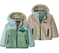 Patagonia - Giacca reversibile - Baby Reversible Tribbles Hoody Ellwood Green in Pelle - Taglia 2a - Blu