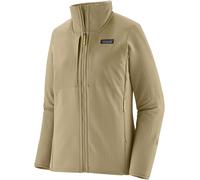 Patagonia - Giacca stretch e calda - W's R2 CrossStrata Jkt Weathered Stone per Donne in Poliestere Riciclato - Taglia M - Grigio