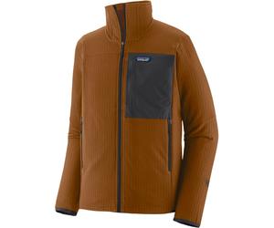 Patagonia - Giacca stretch e resistente - M's R2 TechFace Jkt Deer Brown per Uomo in Pelle - Taglia M - Marrone