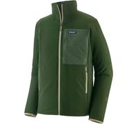 Patagonia - Giacca stretch e resistente - M's R2 TechFace Jkt Treeline Green per Uomo in Pelle - Taglia S - Verde
