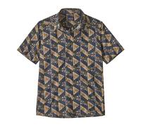 Patagonia Go To Shirt Jaguar geo: dolomite blue L
