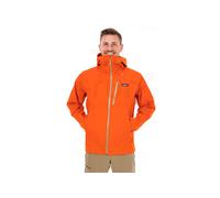 Patagonia - Giacca da escursionismo impermeabile e antivento - M's Granite Crest Rain Jkt Coal Orange per Uomo in Nylon - Taglia M - Arancione