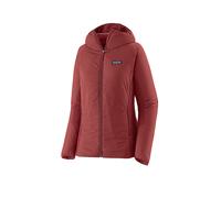PATAGONIA Iso-giacca da donna Nano-Air® Light Hybrid con cappuccio rosso scuro | L