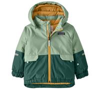 Patagonia - Giacca da sci con cappuccio rimovibile - Baby Snow Pile Jkt Ellwood Green - Taglia Bambino 5a - Verde