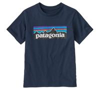 Patagonia - Kid's P-6 Logo - T-shirt M blu
