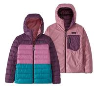 PATAGONIA K's Reversible Down Sweater Hoody - Bambino - Viola / Rosa / Verde - Taglia 14 anni- modello 2024