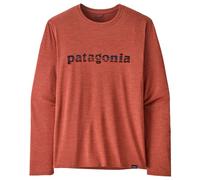 Patagonia - L/S Cap Cool Daily Graphic Shirt - Maglia funzionale M rosso