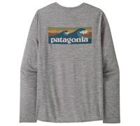 PATAGONIA M's Ls Cap Cool Daily Graph Shirt - Waters - Uomo - Grigio - Taglia XL- modello 2025