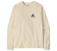 Patagonia - L/S Chouinard Crest Responsibili-Tee - Maglia a manica lunga L beige