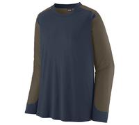 Patagonia - L/S Dirt Craft Jersey - Maglietta da ciclismo M blu