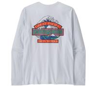 Patagonia - L/S Great Waves Responsibili-Tee - Maglia a manica lunga XS grigio