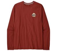 Patagonia - L/S Great Waves Responsibili-Tee - Maglia a manica lunga XXL rosso