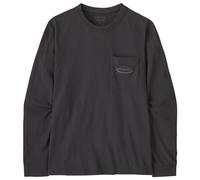 Patagonia - L/S MW '95 Oval Logo Pocket Tee - Maglia a manica lunga M grigio