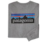 Patagonia - L/S P-6 Logo Responsibili-Tee - Maglia a manica lunga M grigio