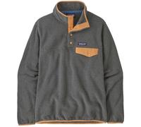 Patagonia Lightweight Synchilla® Snap-T W - felpa in pile - donna S Grey/Orange woman Fair Trade Certified,Recycled Polyester