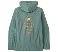 Patagonia - LW Water People Sets Wildrise Hoody - Felpa con cappuccio L turchese